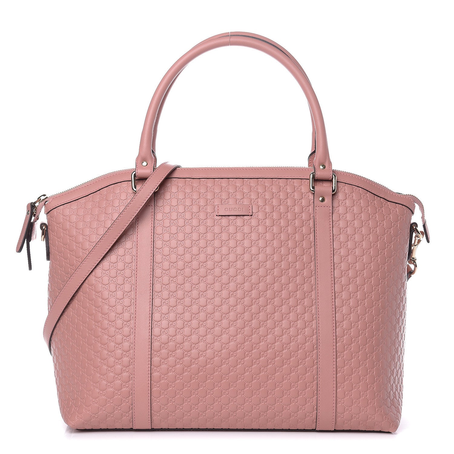 Gucci Soft Microguccissima Large Dome Satchel Soft Pink 1 of 10
