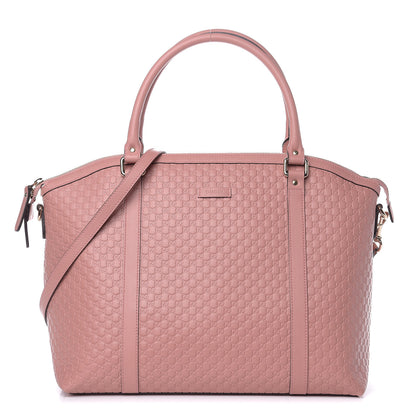 Gucci Soft Microguccissima Large Dome Satchel Soft Pink 1 of 10