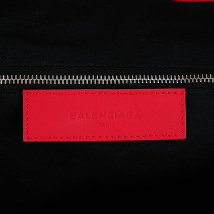 Balenciaga Matte Calfskin Classic Hardware S Traveler Backpack Rouge Grenade 6 of 7