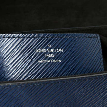 Louis Vuitton Epi Twist Shoulder Bag MM Navy 7 of 12