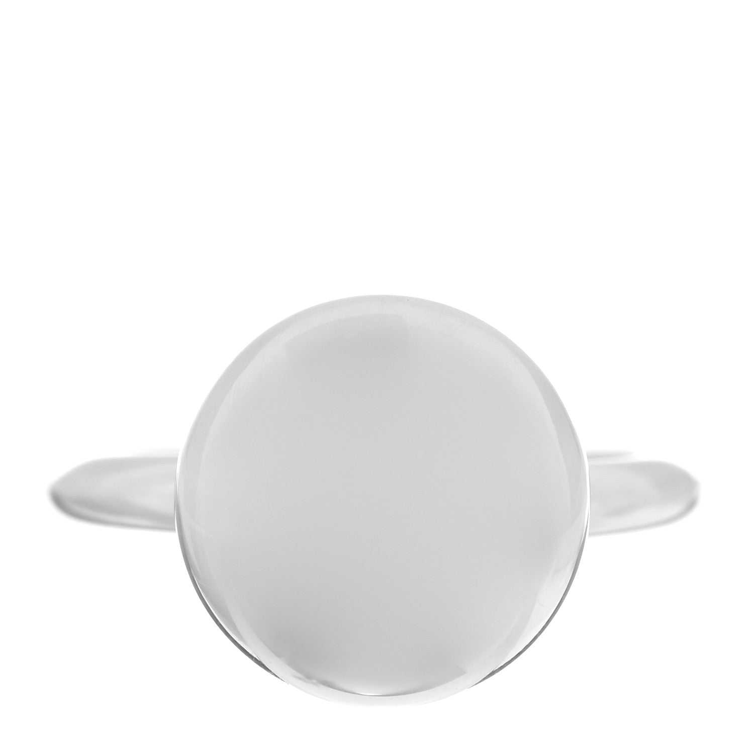 Tiffany Sterling Silver 12mm Hardwear Ball Ring 50 5.5 1 of 4