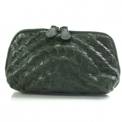 Bottega Veneta Woven Leather Cosmetic Case Torrent 1 of 9