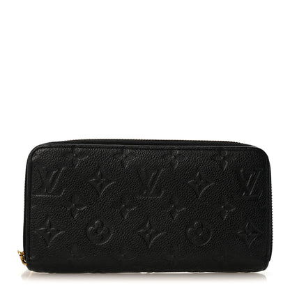 Louis Vuitton Empreinte Zippy Wallet Black 1 of 10