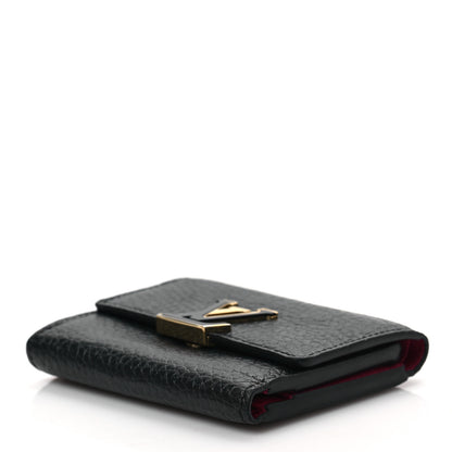 Louis Vuitton Taurillon Capucines XS Wallet Black 7 of 7