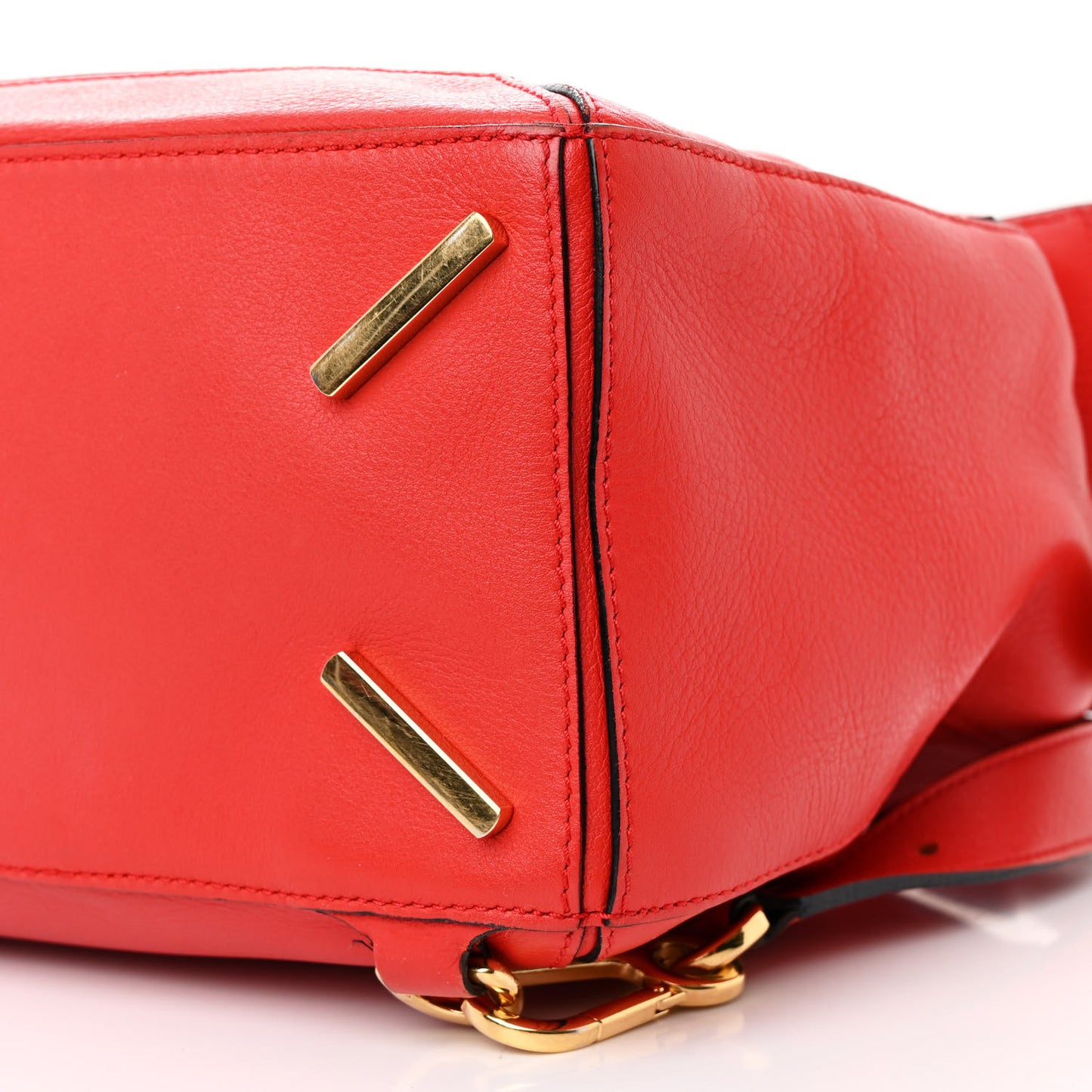 Calfskin Medium Puzzle Bag Scarlet