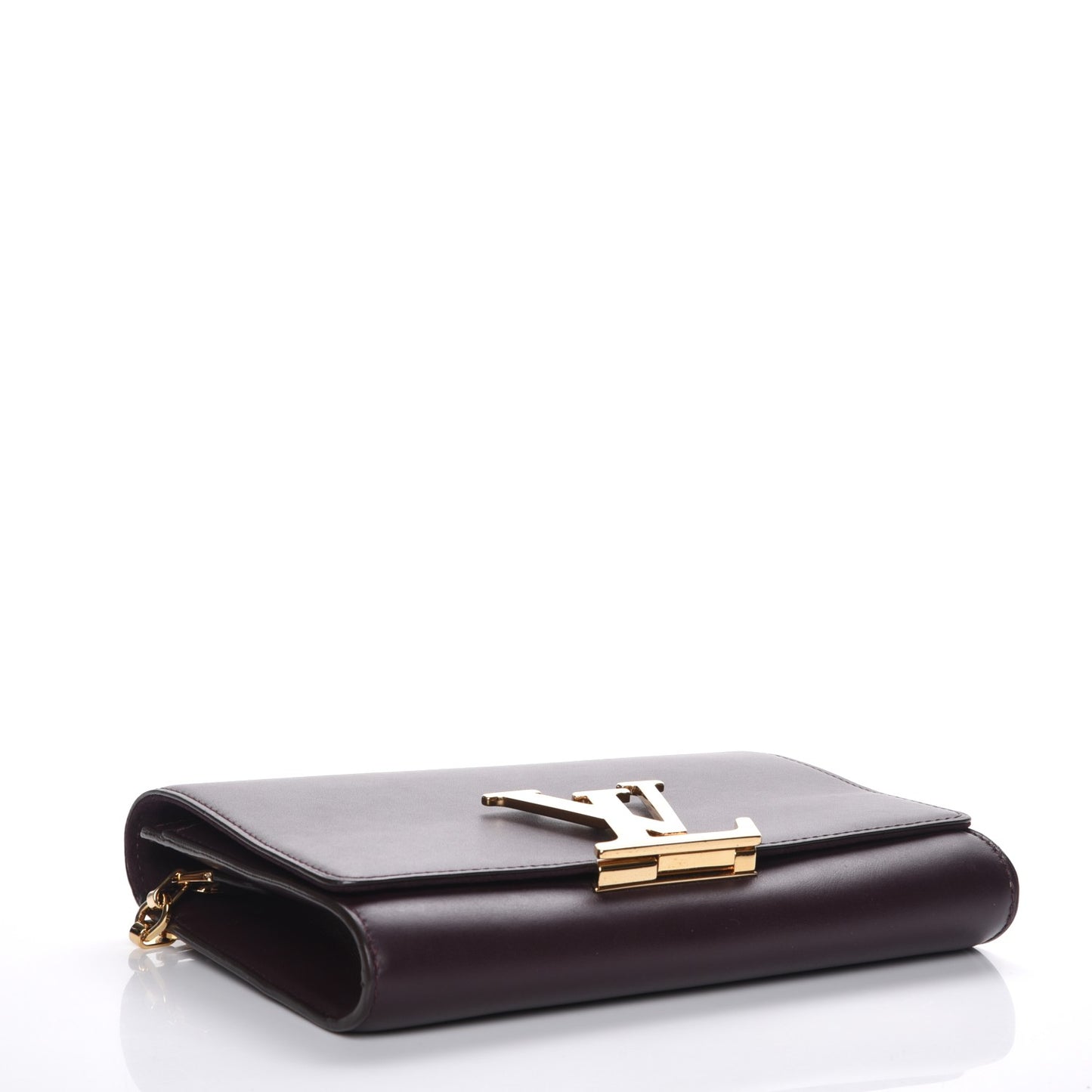 Calfskin Chain Louise GM Amarante