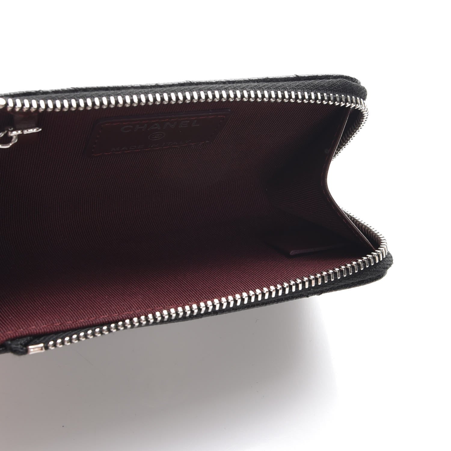 Chanel Caviar Quilted Key Holder Case Black 5 of 8