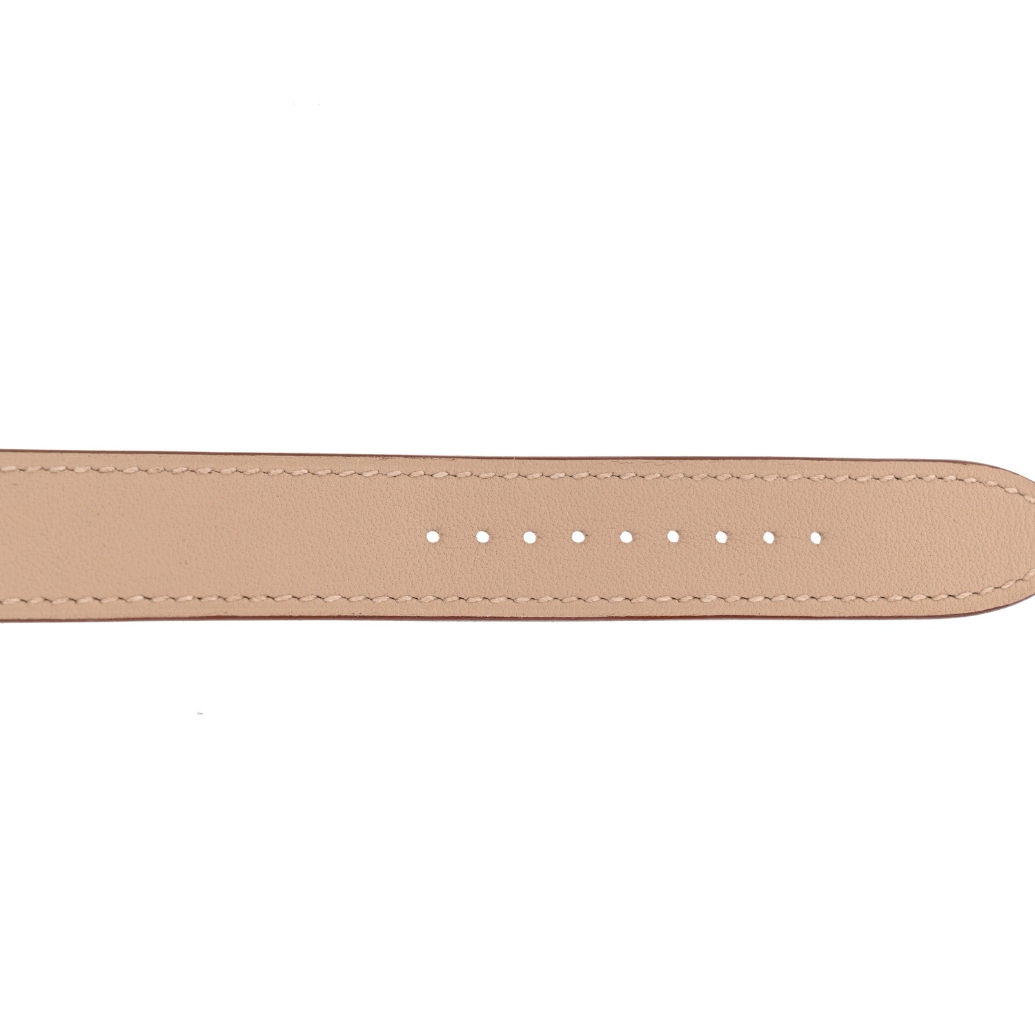 Hermes Swift 40mm Apple Watch Double Tour Band Rose Sakura Craie Argile 3 of 4