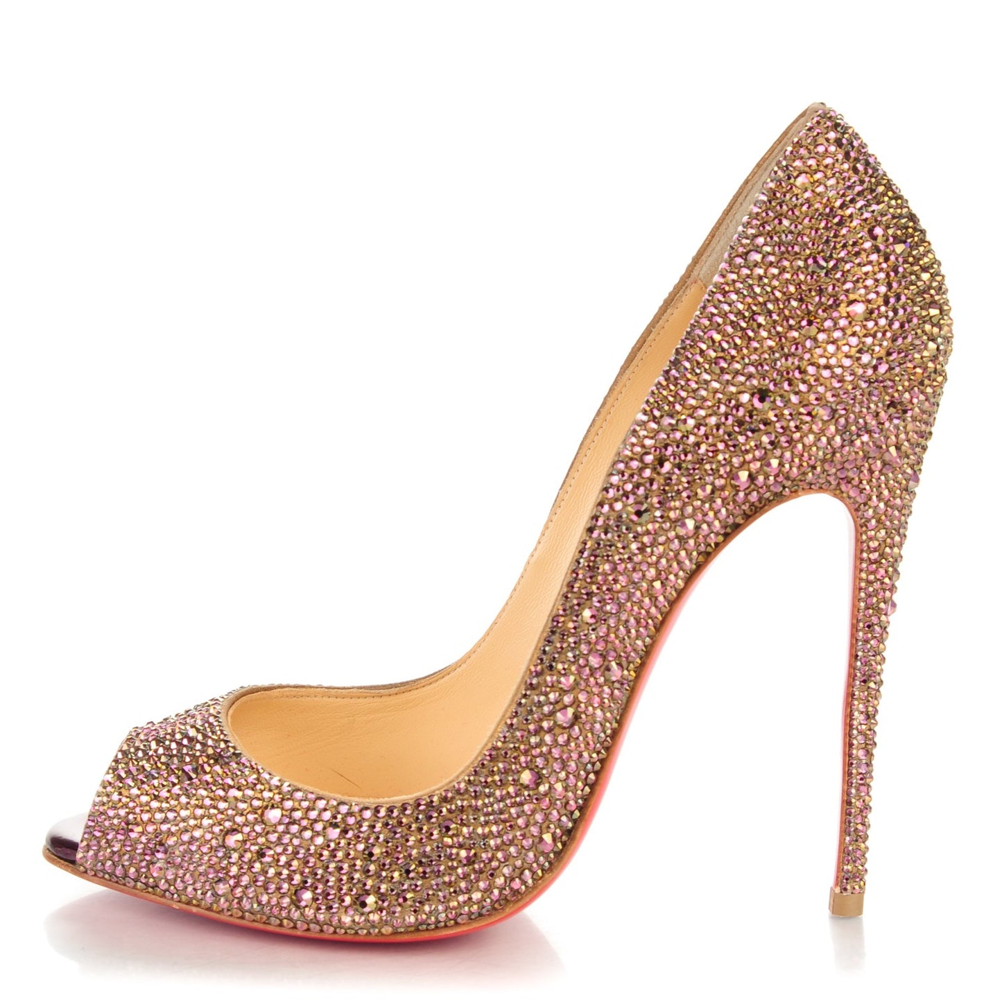 Suede Strass Youpi 120 Pumps 37.5 Cosmos