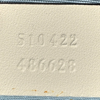 Gucci Calfskin Pouch Ivory Black 7 of 10