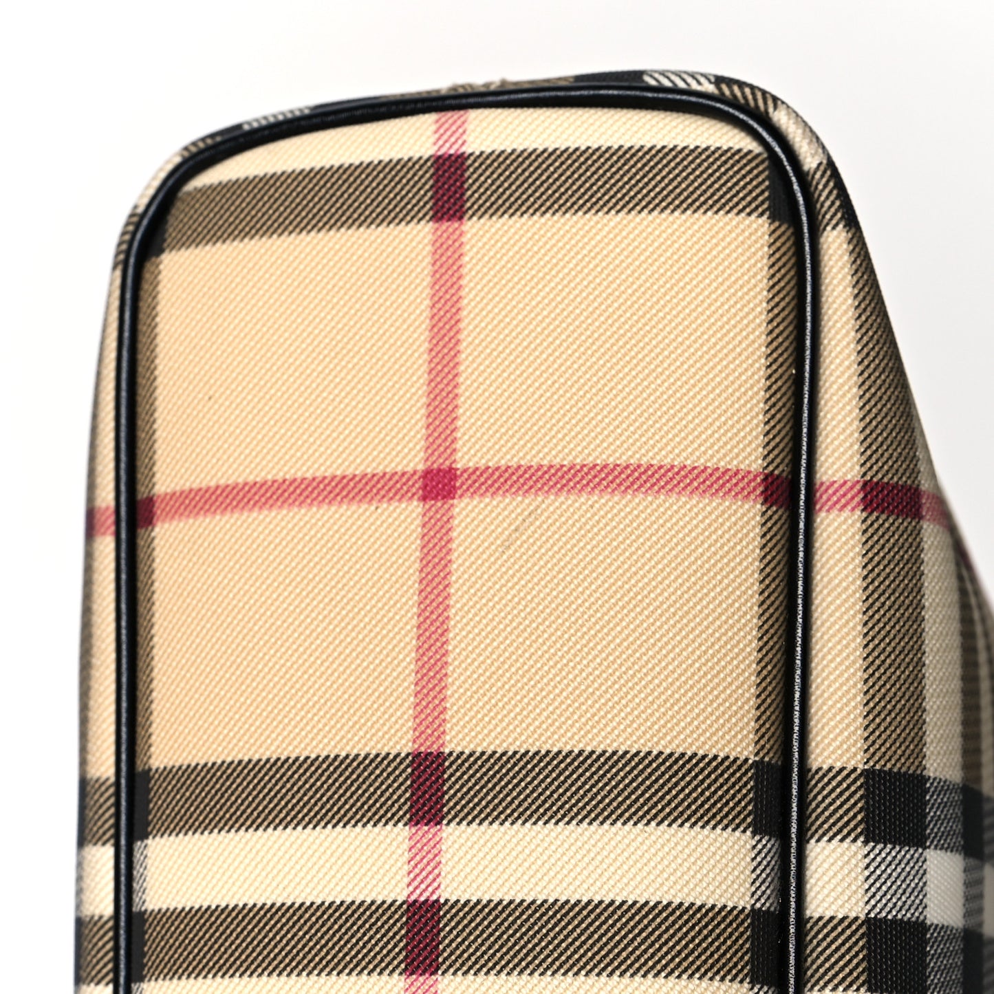 Vintage Check Shoulder Bag Black