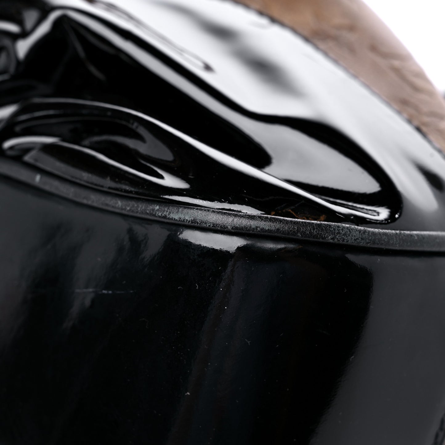 Monogram Embossed Polly Hobo Taupe