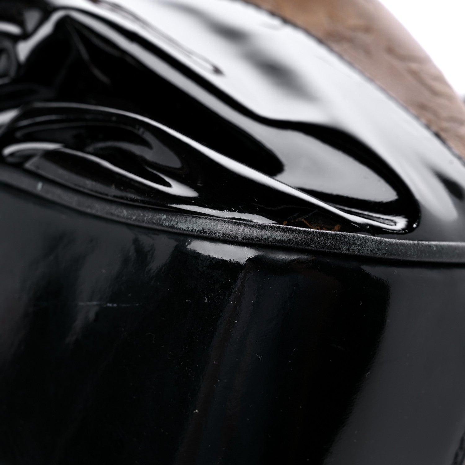 Louis Vuitton Monogram Embossed Polly Hobo Taupe 10 of 12