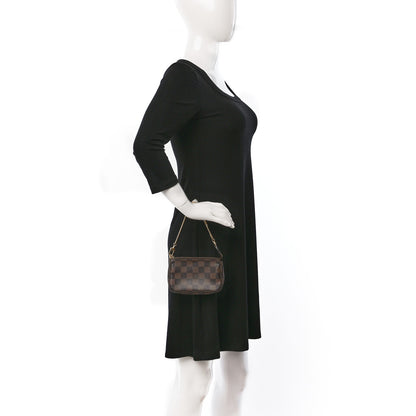 Louis Vuitton Damier Ebene Mini Pochette Accessories 2 of 8
