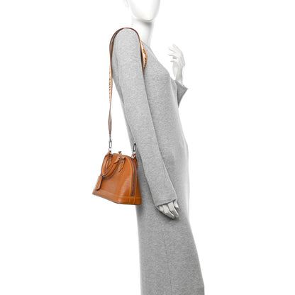 Louis Vuitton Epi Jacquard Alma BB Honey Gold 3 of 10