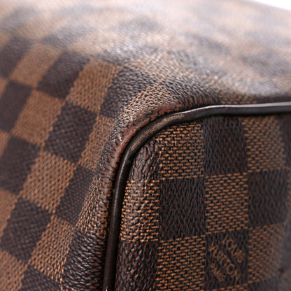 Louis Vuitton Damier Ebene Keepall Bandouliere 55 9 of 23