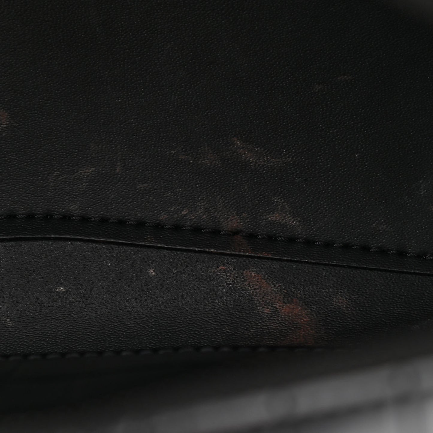 Semi Shiny Calfskin Crocodile Embossed Neo Classic Black Hardware S City Black