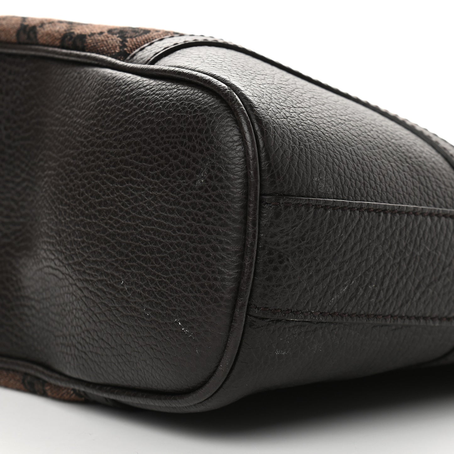 Monogram Hobo Dark Brown