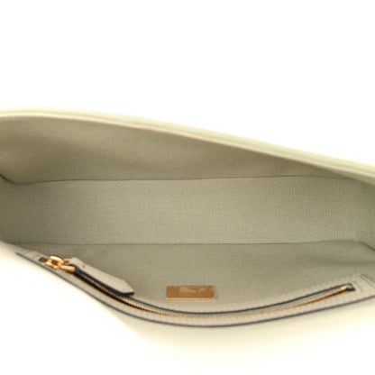 Fendi Canvas Vitello King FF Embroidered Baguette Green Tea 5 of 11