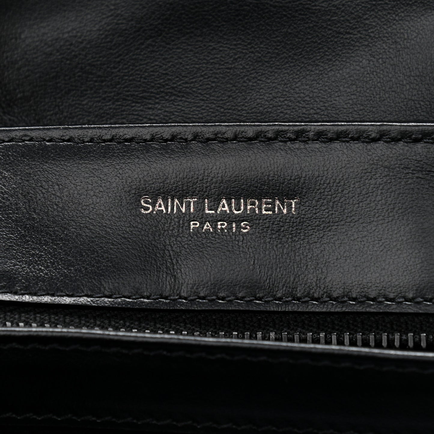 Calfskin Y Quilted Monogram Toy Loulou Crossbody Bag Black