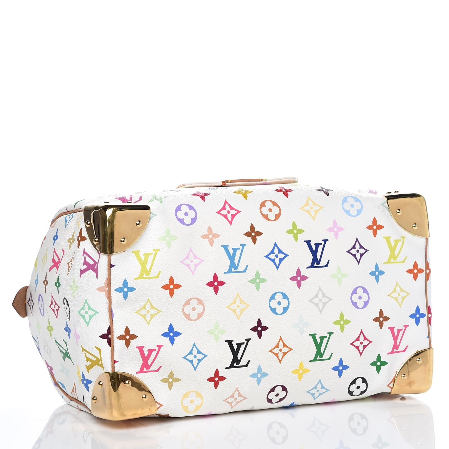 Monogram Multicolor Speedy 30 White
