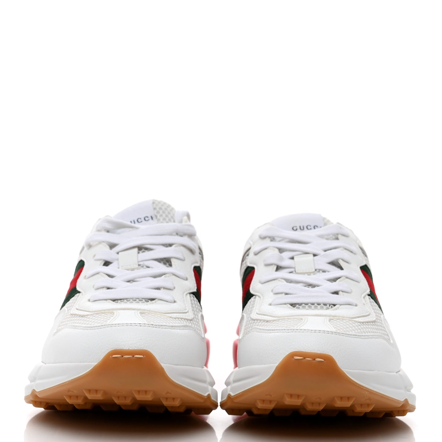 Lavaredo Eco Fabric Mesh Web Mens Rhyton Reflective Sneakers 6.5 Great White Green Red Silver
