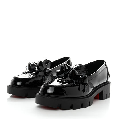 Christian Louboutin Patent Daisy Loafers 36 Black 3 of 8