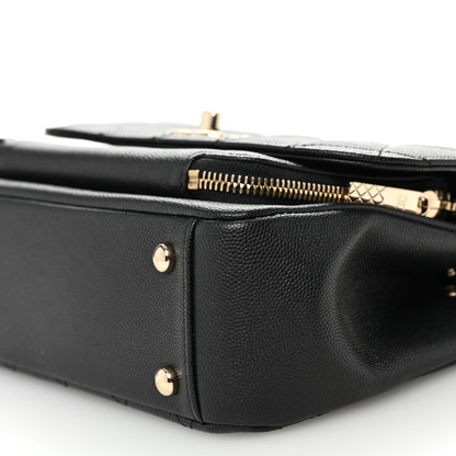 Chanel Caviar Quilted Medium Business Affinity Flap Black 10 of 10