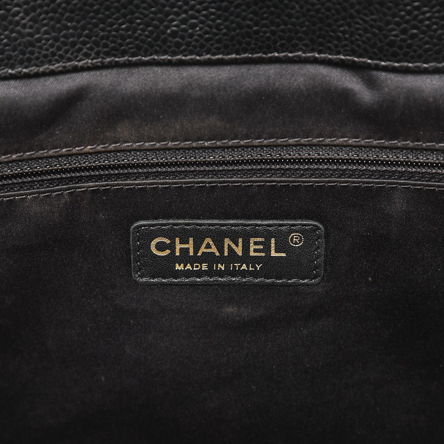 Caviar Quilted XL Grand Shopping Tote GST Black
