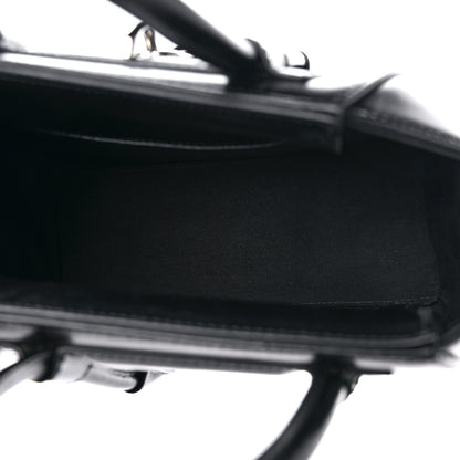 Givenchy Box Calfskin Mini Lock Antigona Shoulder Bag Black 5 of 9