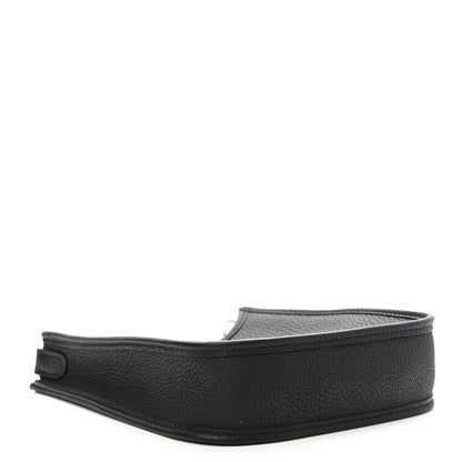 Hermes Taurillon Clemence Evelyne TPM Black 4 of 10