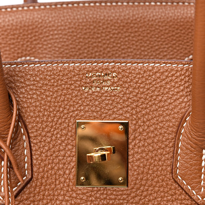 Hermes Togo Birkin 35 Gold 6 of 14