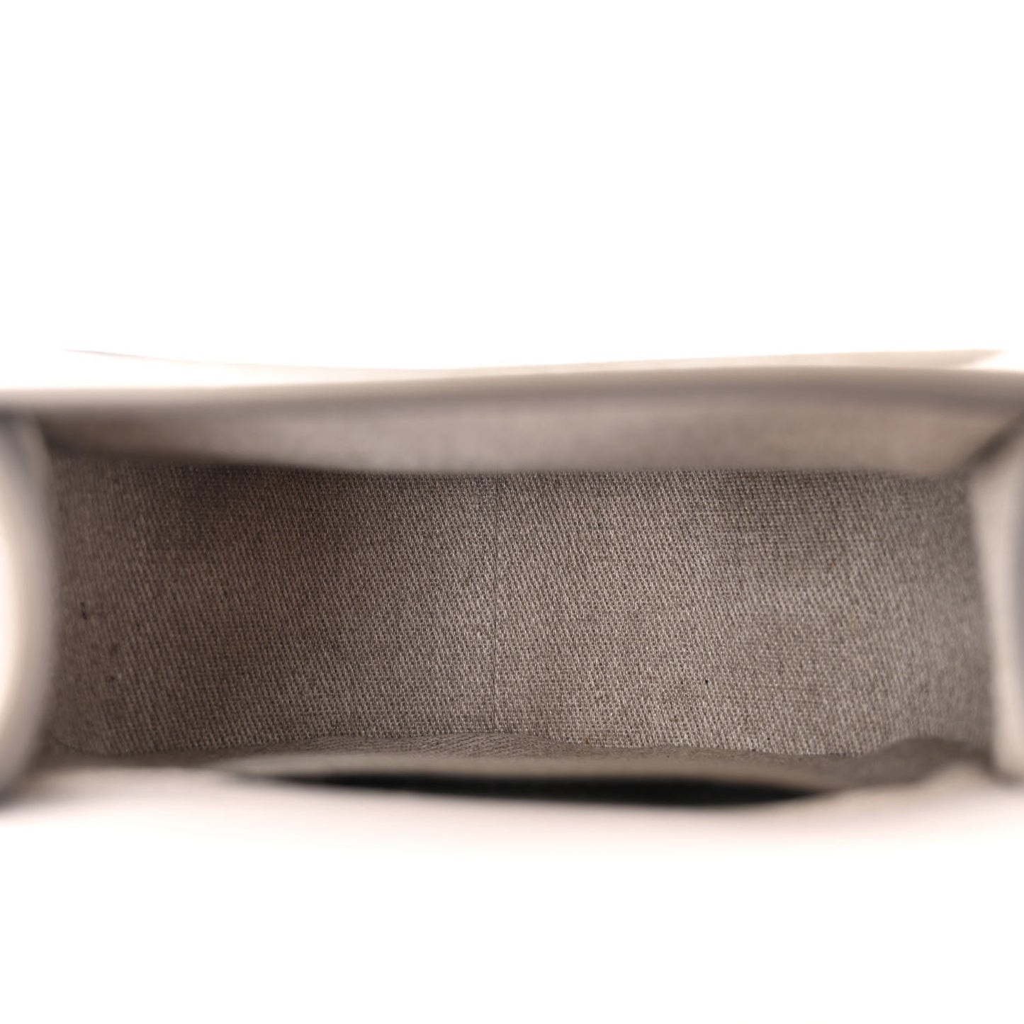 Grained Calfskin Small Marcie Saddle Bag Cashmere Grey