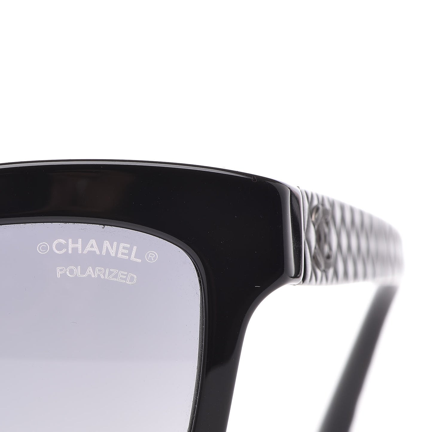 Polarized CC Cat Eye Sunglasses 5330 Black