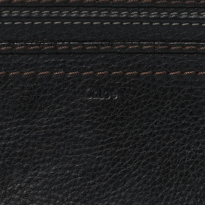 Chloe Grained Calfskin Marcie Long Zip Around Wallet Black 10 of 11