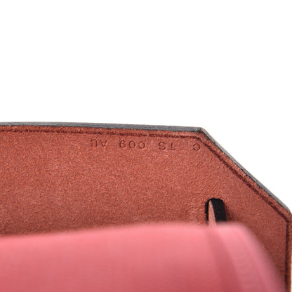 Hermes Vache Hunter Toile Herbag Zip 31 PM Rouge Grenat Rouge H 9 of 12