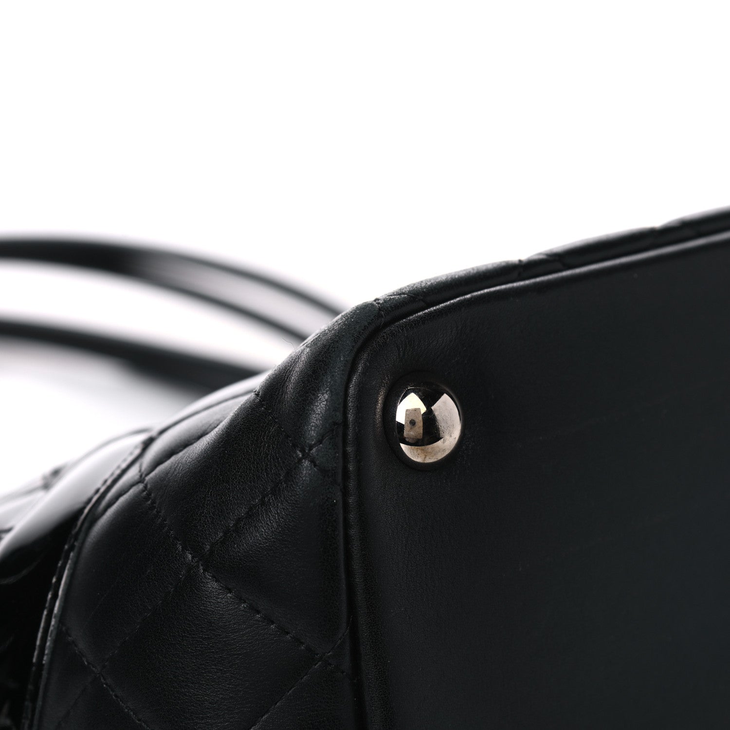 Chanel Calfskin Quilted Large Cambon Tote Black 4 of 11