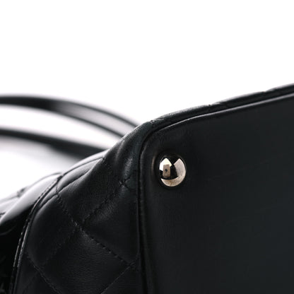 Chanel Calfskin Quilted Large Cambon Tote Black 4 of 11