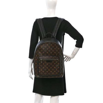 Louis Vuitton Monogram Macassar Josh NM Backpack 2 of 8