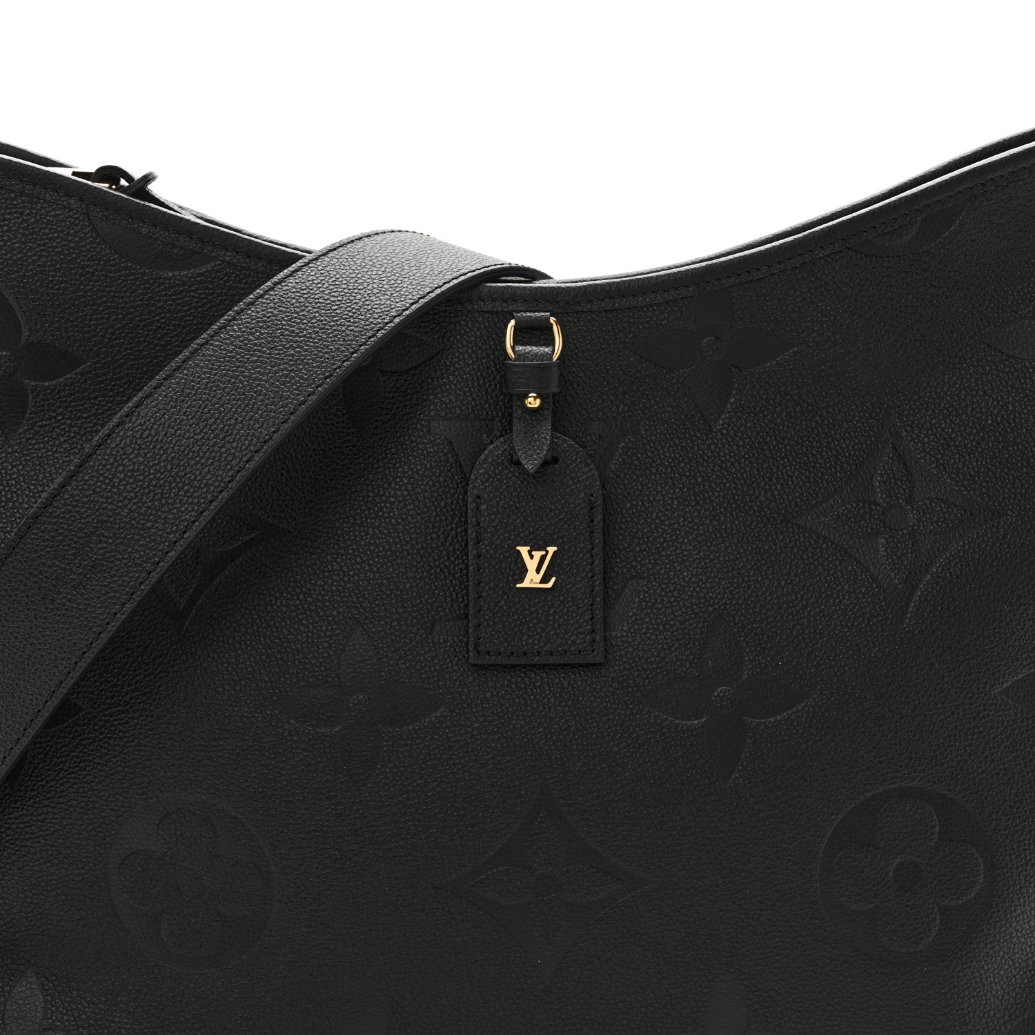 Louis Vuitton Empreinte Monogram Giant CarryAll MM Black 7 of 10