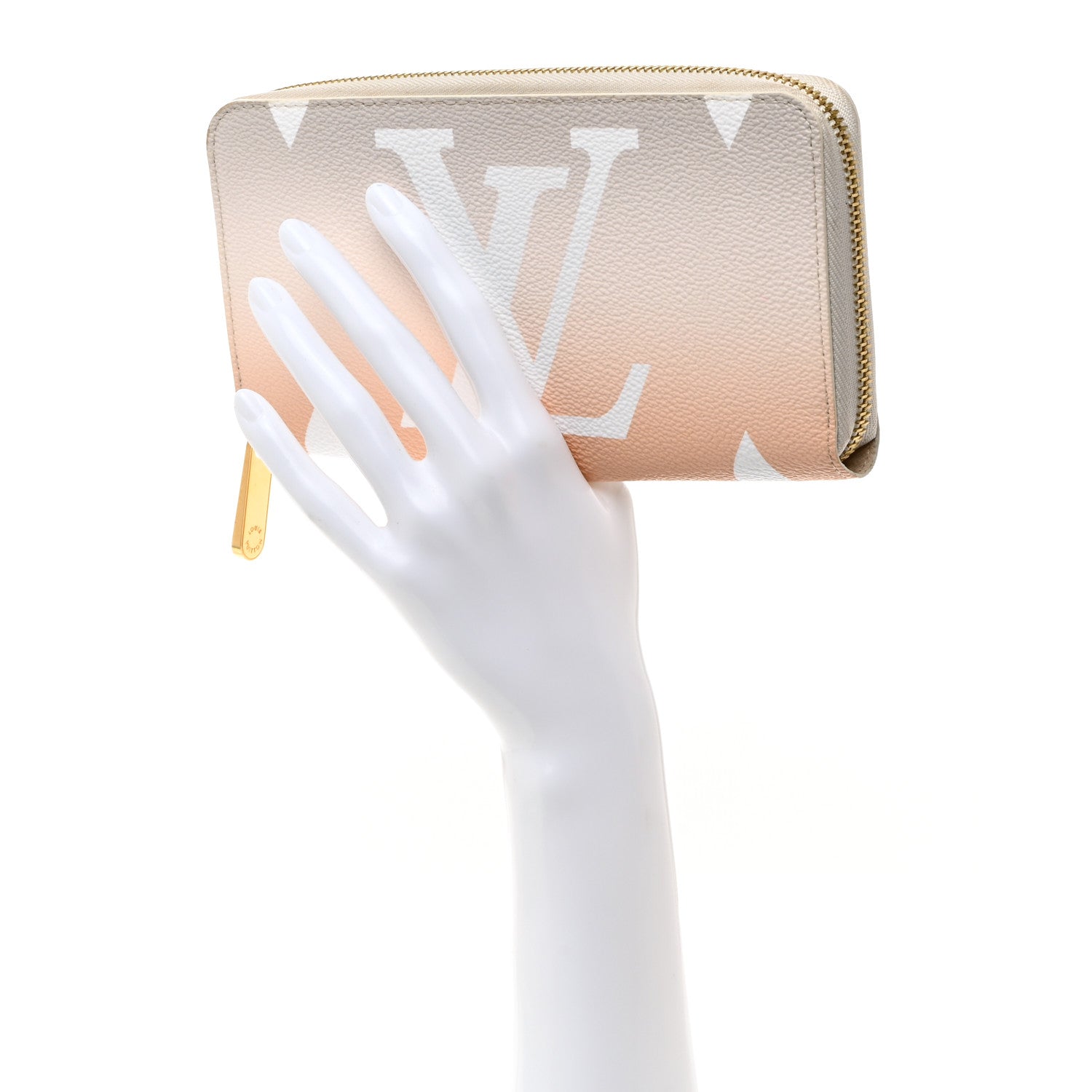 Louis Vuitton Monogram Giant By The Pool Zippy Wallet Brume 2 of 7
