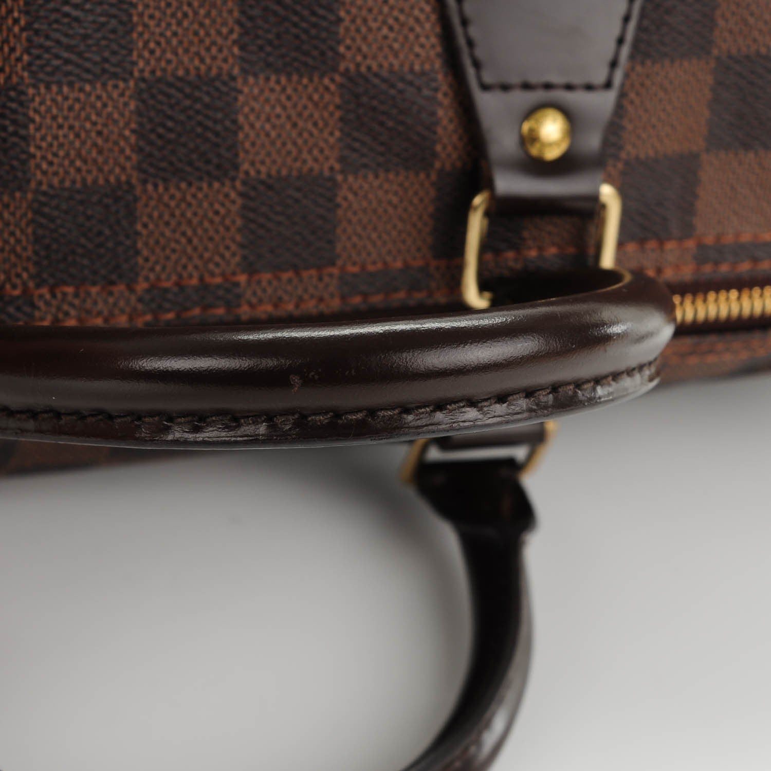 Louis Vuitton Damier Ebene Speedy 35 6 of 9