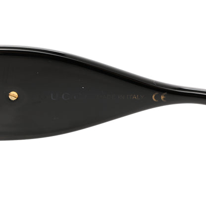 Gucci Acetate Square Frame Chain Sunglasses GG1022S Black 6 of 8