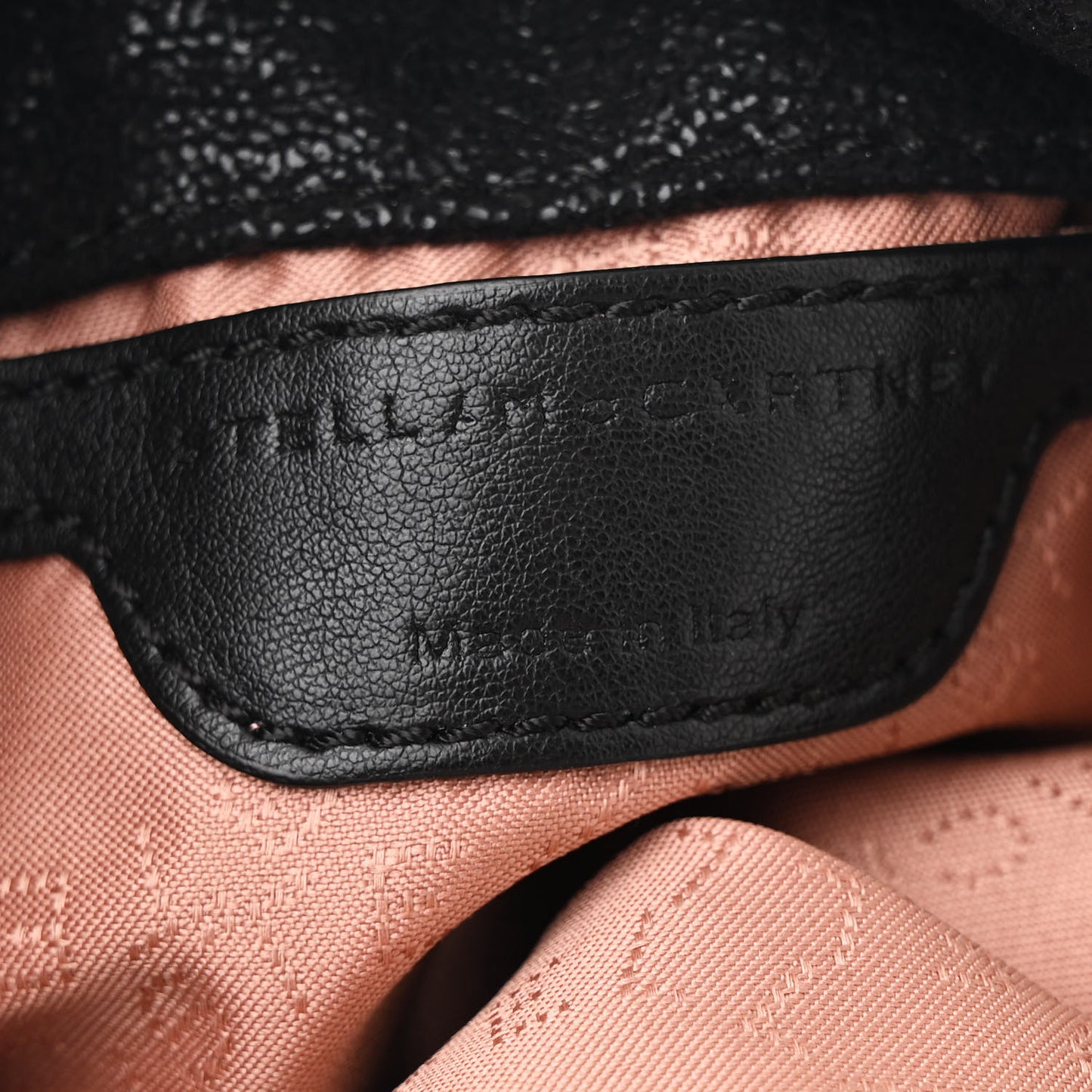 Shaggy Deer Mini Falabella Tote Black