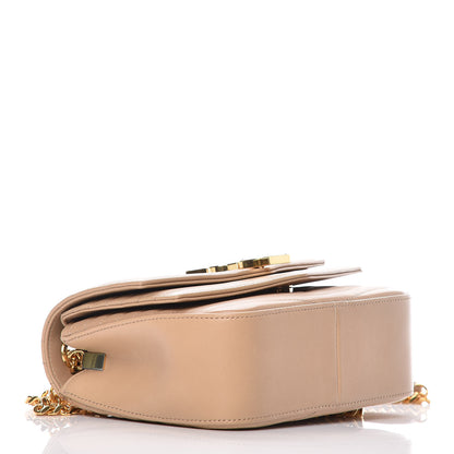 Saint Laurent Lambskin Matelasse Chevron Monogram Small Sulpice Bag Sable Beige 4 of 9