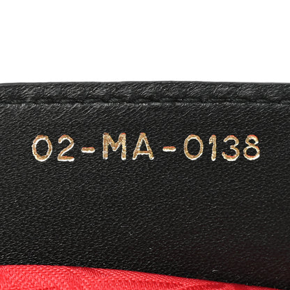 Christian Dior Lambskin Cannage Medium Lady Dior Black 7 of 10