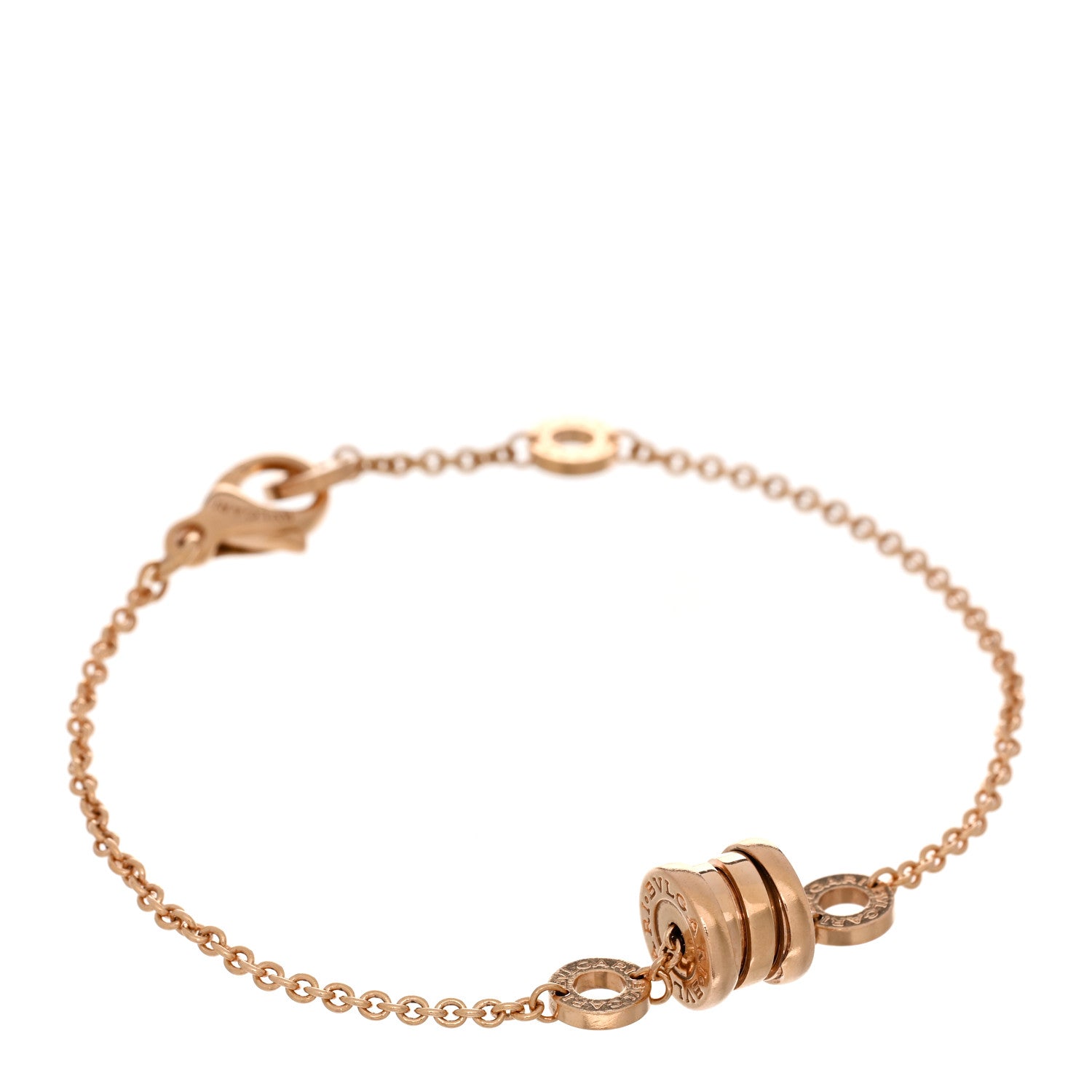 Bulgari 18K Rose Gold B.Zero1 Bracelet 1 of 3