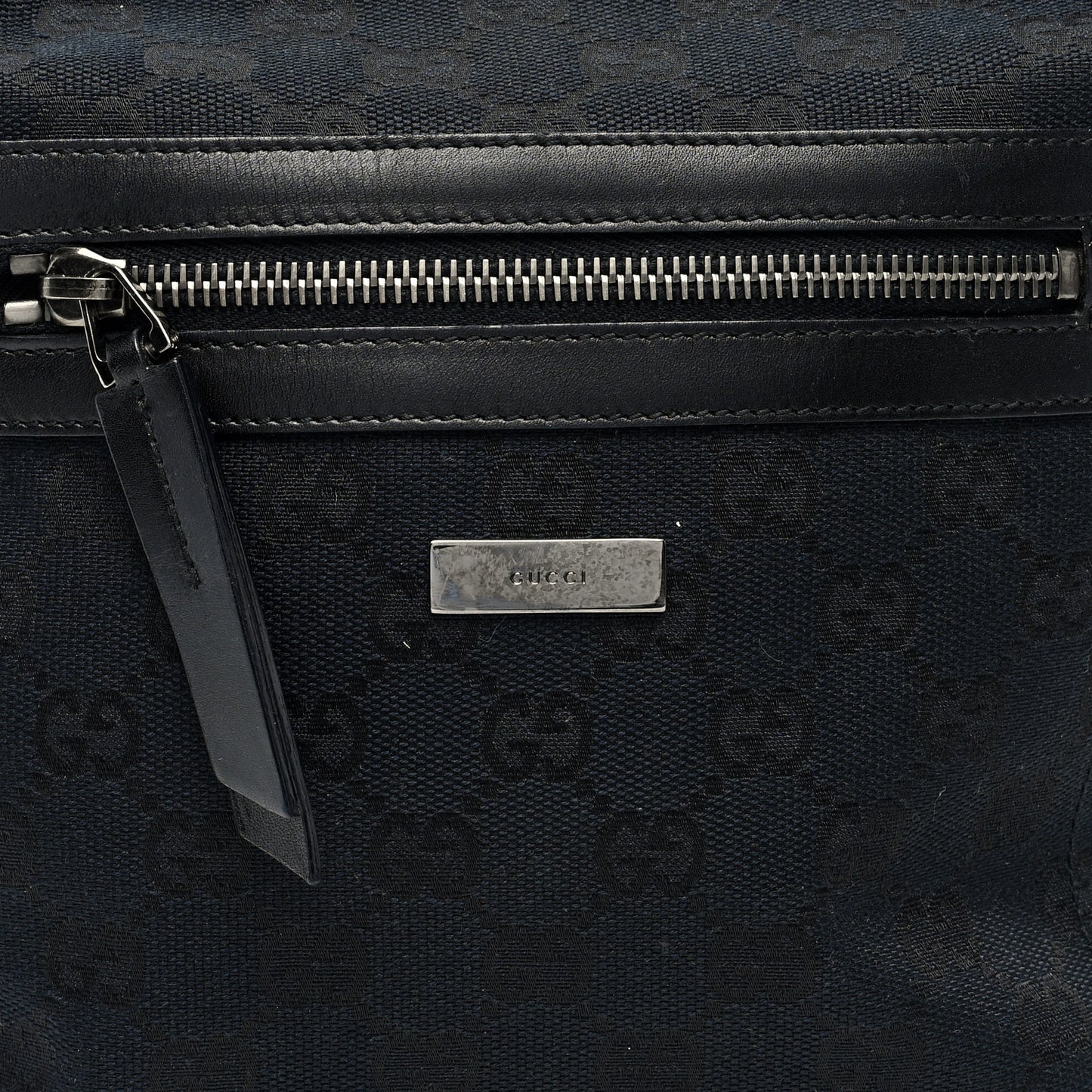 Monogram Hobo Black