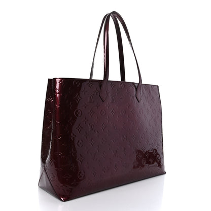 Louis Vuitton Vernis Wilshire GM Rouge Fauviste 2 of 10