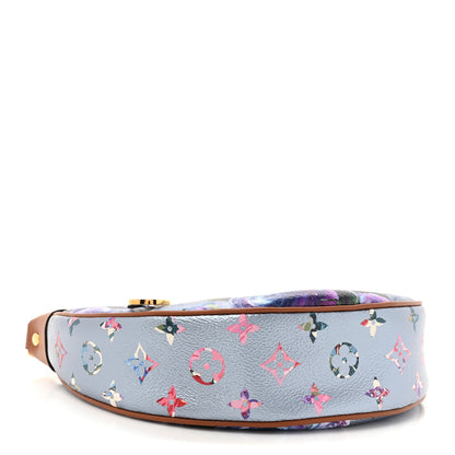 Louis Vuitton Metallic Monogram LV Garden Loop PM Blue 4 of 9